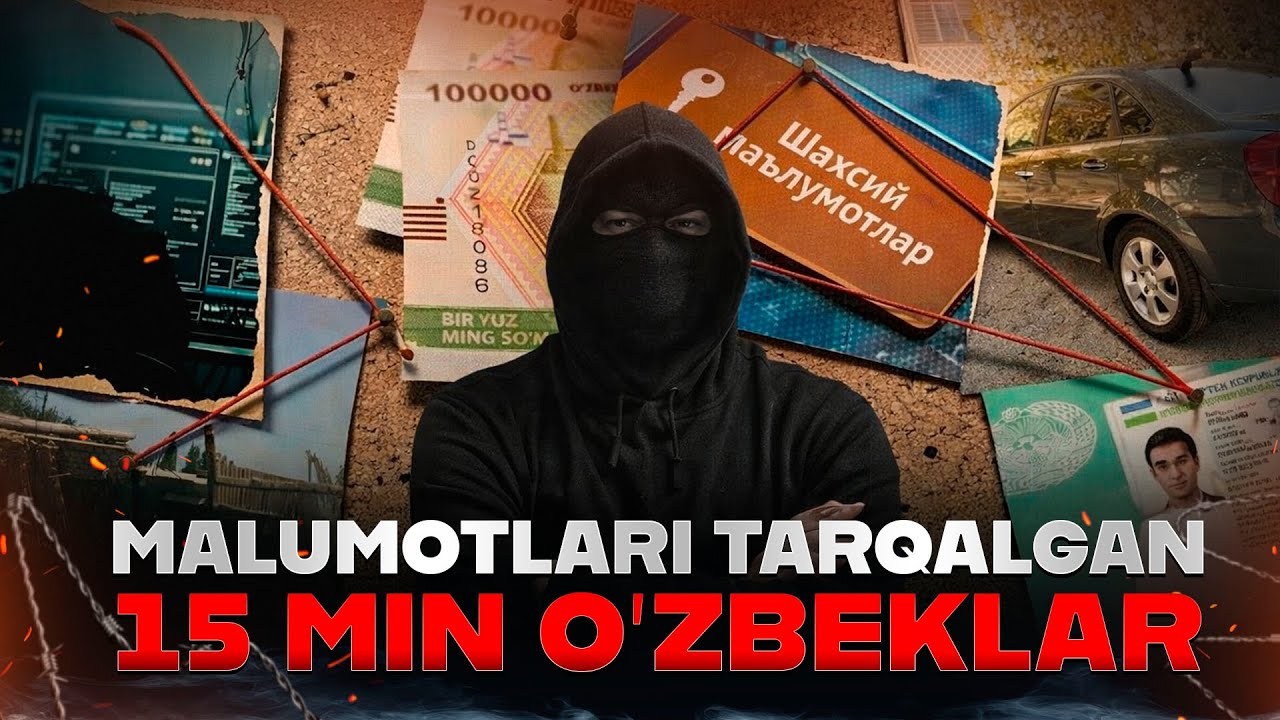 MALUMOTLARI TARQALGAN 15 MLN O'ZBEKLAR
