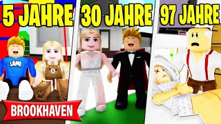 100 JAHRE VERLIEBT in BROOKHAVEN! (Roblox Brookhaven 🏡RP | Story Deutsch)