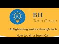 BHT How to use Zoom Meetings  April 2020