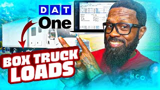 How to book Box Truck Loads Using DAT One Load Board in 2024 screenshot 1