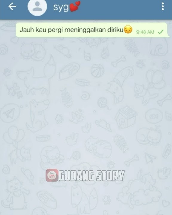 Gaby-Tinggal kenangan _story wa-fake chat