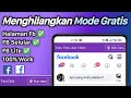 2 Cara Menghilangkan Mode Gratis Di Facebook