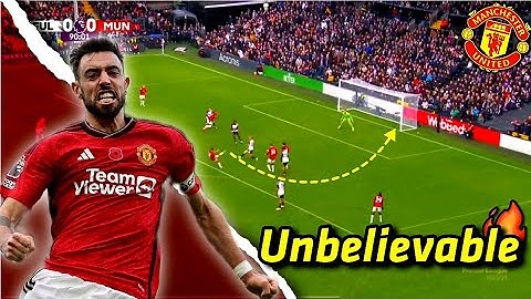 Bruno Fernandes Last Minute Goal Against Fulham