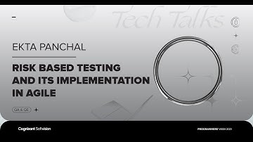 Risk Based Testing and its implementation in Agile