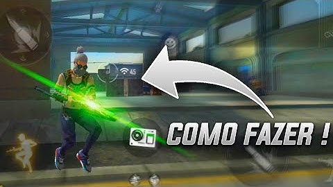 COMO FAZER THUMBNAIL COM UM FLASH DE LUZ COLORIDO / CAPA DE VIDEO ESTILO WHITE FF E 100TIRO !!