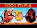 The Lion King Characters: Good to Evil