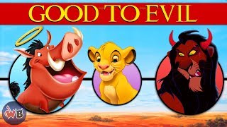 The Lion King Characters: Good to Evil