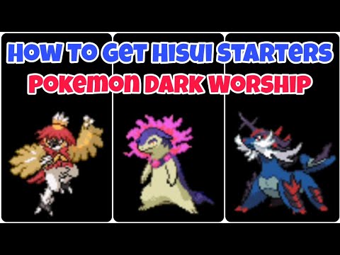 HOW TO GET ALL HISUI POKEMONS - POKEMON DARK WORKSHIP 2023 