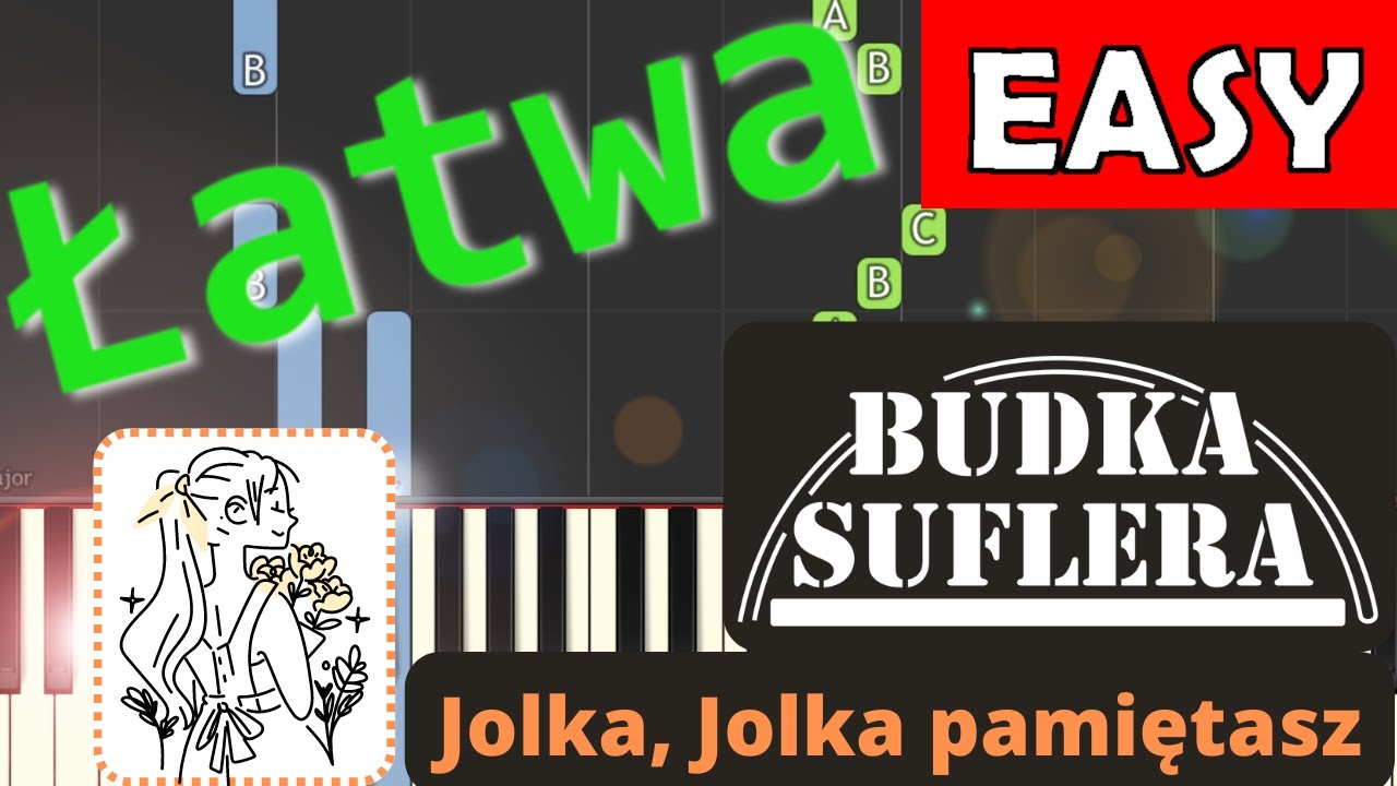 🎹 Jolka, Jolka pamiętasz (Budka Suflera) - Piano Tutorial (łatwa wersja) 🎵 NUTY W OPISIE 🎼