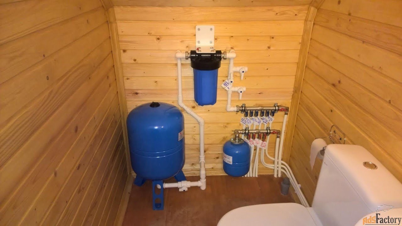 Покупка дома. Водопровод в доме своими руками! Часть 3 - YouTube