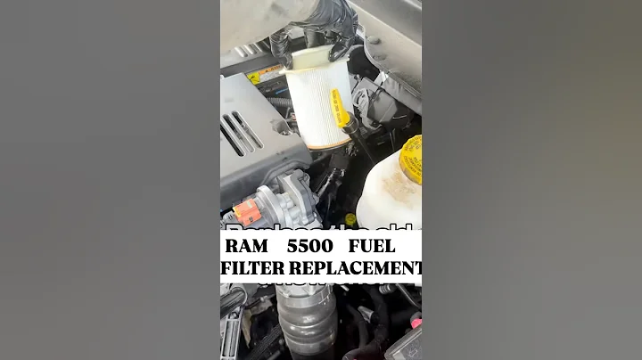 👉🏻2024 Ram 5500 fuel filter replacement