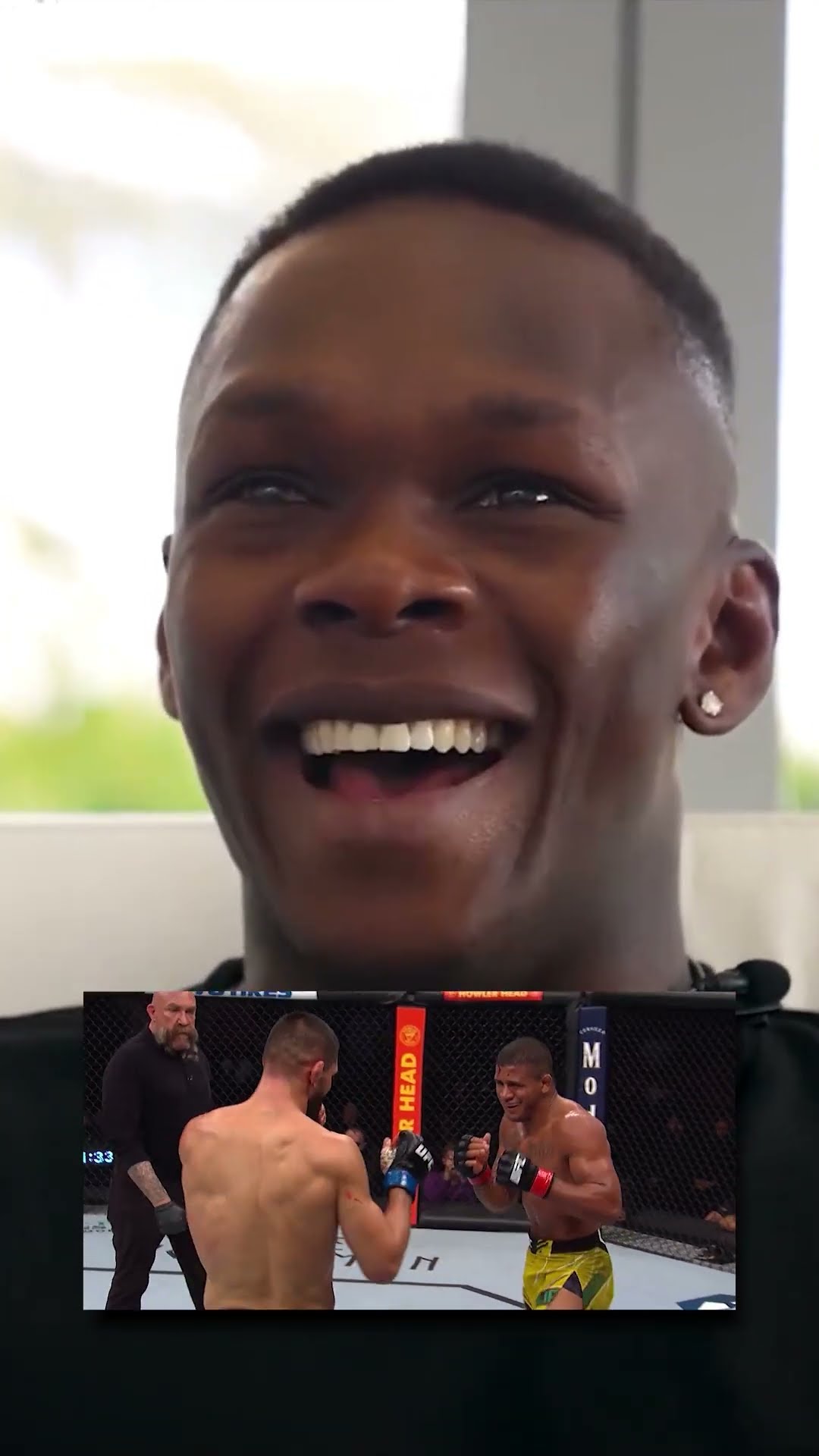 Gilbert Burns Put On An Incredible Performance Against  Khamzat Chimaev