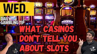 Daily Gambling Tip: What Casinos Don't Tell You About Slots 🎰 That You Should Know!