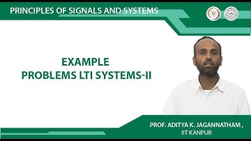 Example Problems LTI Systems-II