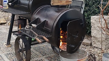 Finally Fired Up! Fireside update at the Loaded Wichita Yoder Smoker