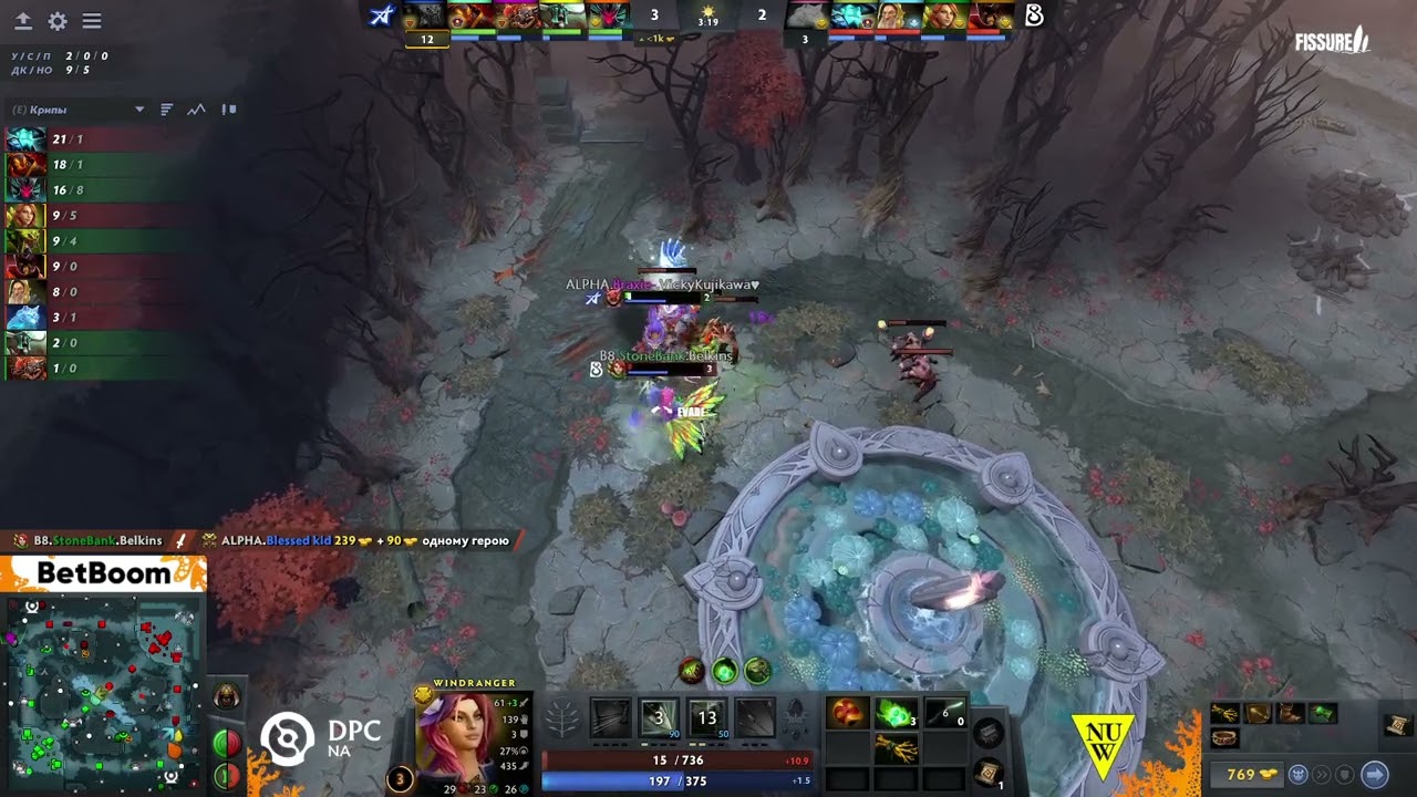 (RU) B8 vs Alpha | DPC NA 2023 Tour 3: Division I | by @Grayne & @Mortalles