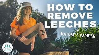 HOW TO REMOVE A LEECH THE RIGHT WAY - Hiking Tips