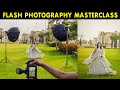 How to use single or dual flash light with setting in wedding photographyfashion photography at hss