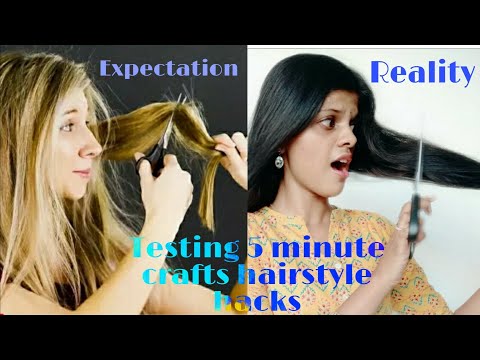 How to Style Your Hair for School Within 5 Minutes / 5-Minute Crafts