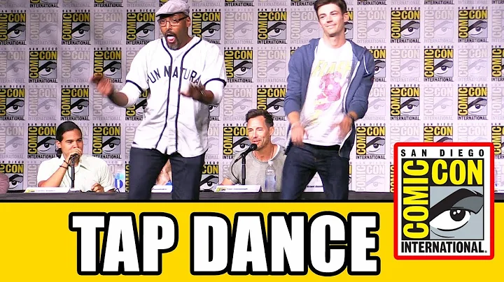 Grant Gustin & Jesse L Martin TAP DANCE Live at Th...