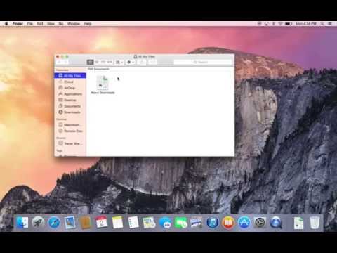 OS X 10.10 Yosemite Hands On Video Walkthrough 'N Action