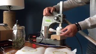 Pressing Rosin with Team EVHO!