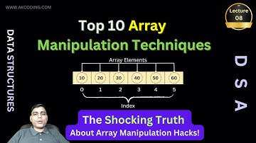 10 Crazy Array Manipulation in java | Array Operations in Data Structure