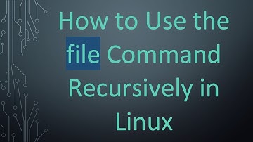 How to Use the file Command Recursively in Linux