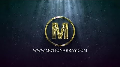 After The Rain Logo After Effects Templates