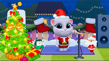 My Talking Tom🎅and Friends⛄️(by KickingK)Gameplay Walkthrough-🎄Part 45(iOS 14,Android)#Tom #Angela