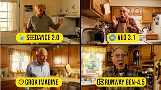 Seedance 2.0 vs Grok Imagine vs Runway Gen-4.5 vs Veo 3.1: Ultimate AI Video Battle