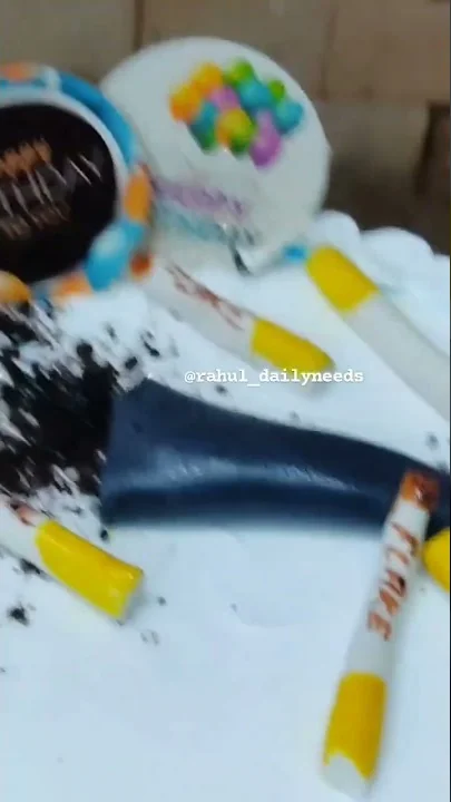 cigarette cake making video #cigratelover