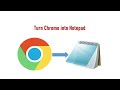 How To Turn Chrome Into A Notepad | Use Notepad In Chrome #chrome #notepad #tranding