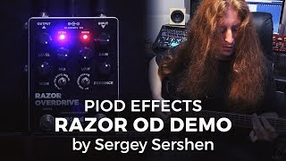 #Pedals #Effects #Demo #Review Razor Overdrive Piod Effects - Demo By Sergey Sershen