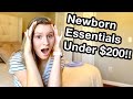 How to Save Money with a Newborn! | Cheap Minimalist Newborn Essentials!