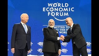 PM Modi addresses World Economic Forum Plenary Session, Davos