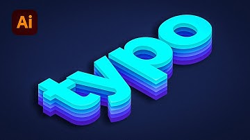 Isometric Type Effect in Adobe Illustrator