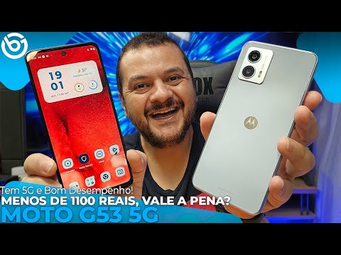 MOTO G53 5G | Por MENOS de 1100 Reais, VALE A PENA?