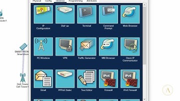 Wireless Router and Cell Tower - Cisco Packet Tracer