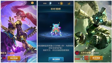 ALL NEW HEROES, SKINS, WARD, KILL FX, TELEPORT FX | HEROES EVOLVED CN - HEROES EVOLVED