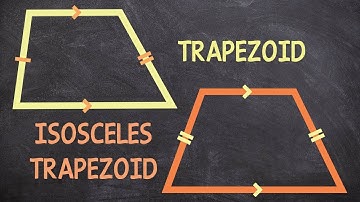 What is the difference of a trapezoid and an isosceles trapezoid