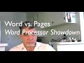 Word vs Pages Word Processor Showdown