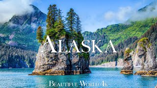 Alaska 4K Amazing Nature Film - Peaceful Piano Music - Travel Nature