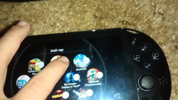 How to delete thing on your ps vita