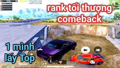 PUBG Mobile - Trở Lại Rank Tối Thượng Cùng Team Người Lạ Với Game Cực Căng Giành Top