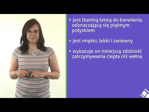 Wideo: Czym są włókna regenerowane i syntetyczne?