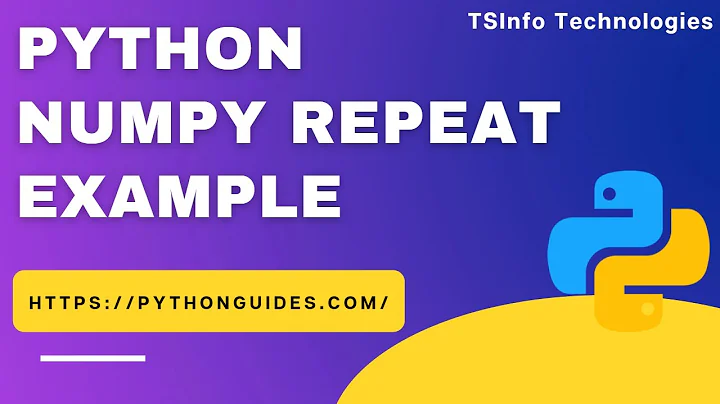 Python NumPy Repeat | NumPy repeat in Python