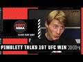 Paddy Pimblett says he’s here to take over the UFC after KO win in debut | #UFCVegas36 | ESPN MMA