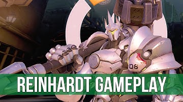 Overwatch Beta: Reinhardt Gameplay!