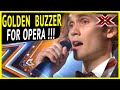 ALEXANDER sings OPERA on X-FACTOR and gets GOLDEN BUZZER!